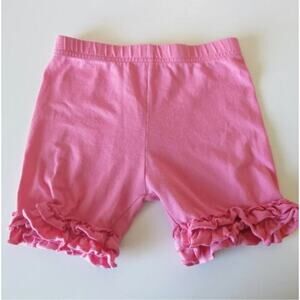 Eleanor Rose Pink Ruffle Shorts Size 3-4